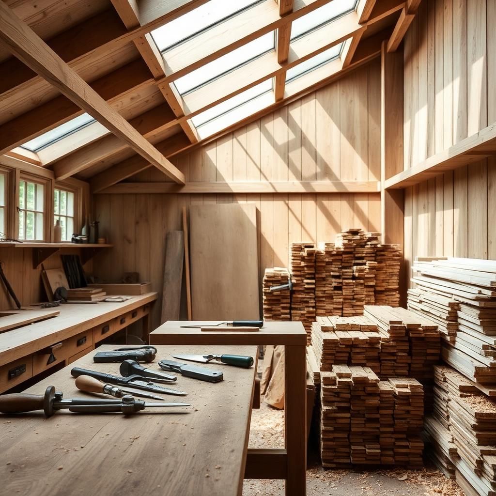 Westbury workshop interior